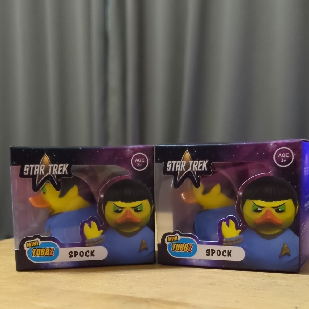 2 Spock Mini Tubbz Ducks